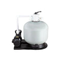 FS400 Integrated Filtration System for Above or Inground Swimming Pools Durable Fiberglass Sand Filter