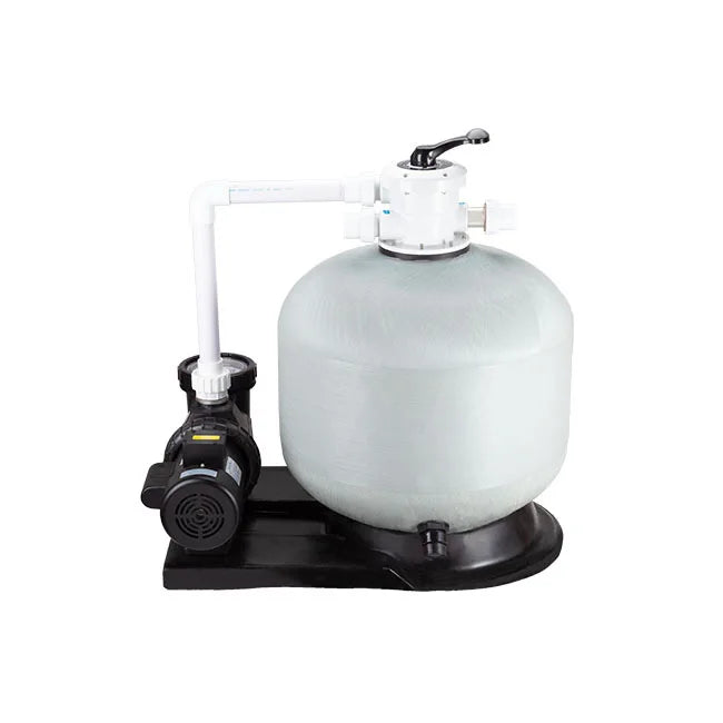 FS400 Integrated Filtration System for Above or Inground Swimming Pools Durable Fiberglass Sand Filter