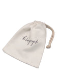 Recyclable Small Twill Cotton Canvas Drawstring Dust Bag for Jewelry and Socks-Customizable Packaging