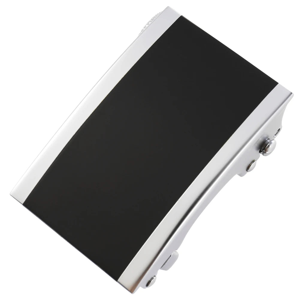 LY33-000015 Wholesale Style and Color Fashion Men's Alloy Automatic Belt Buckles Customized Logo Belt Buckles 3.0CM Belt Buckle