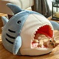 Hot Sale Warm and Portable Cat Beds Luxury Soft Plush Winter Pet Cat Bed Small Dog Kennel Cave Cat House Supplies