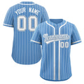 Customized Baseball Jersey Strips T Shirts Pinstripe Baseball Jersey