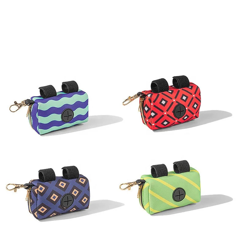 Custom Logo Outdoor Travel Pet Poop Bag Dog Waste Bag Holder Dog Poop Bag Dispenser