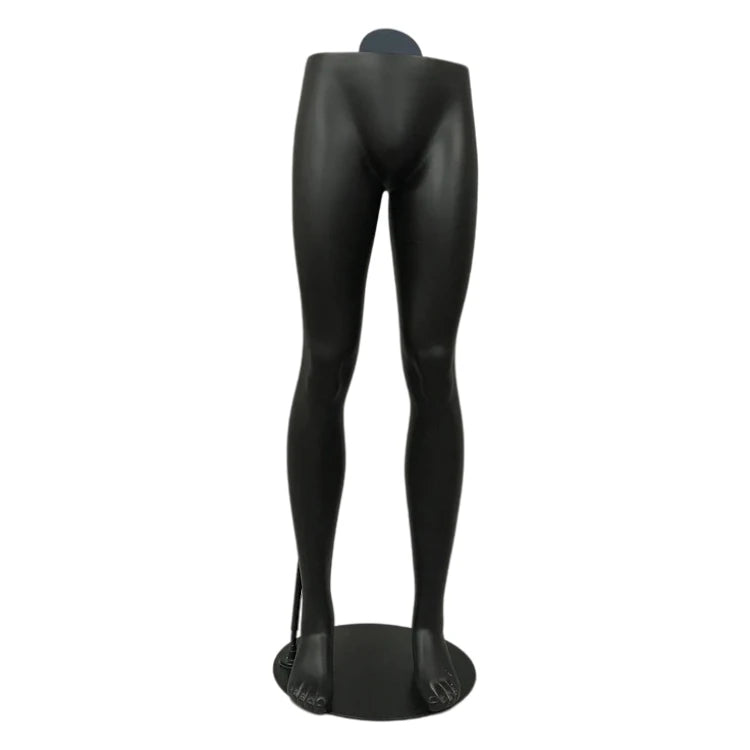 Fiberglass Black Male Legs Dummy Half-Body Pants Mannequins Pants Model Lower Body Jeans Manikin Bottom Form Clothes Display