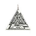 Viking Necklace the Nordic Vintage Valknut Pendant Stainless Steel Spear Pendant Viking Jewelry