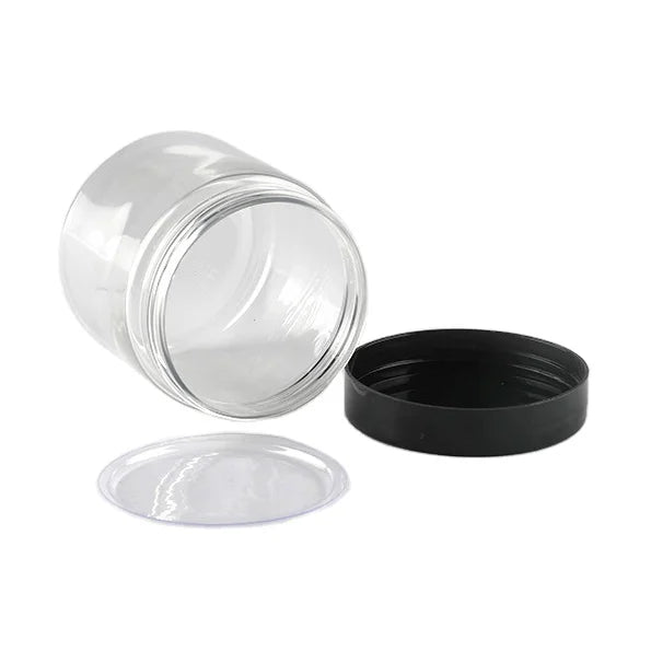Good Selling Cosmetic clear Jars with Lids 250g Skin Care Face Cream Serum Empty Plastic Jar Bottle