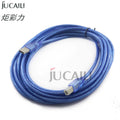 Jucaili USB 2.0 Cable for Allwin Xuli Human Large Format Printer for Hoson/BYHX Board 3m/5m Long Data Cable
