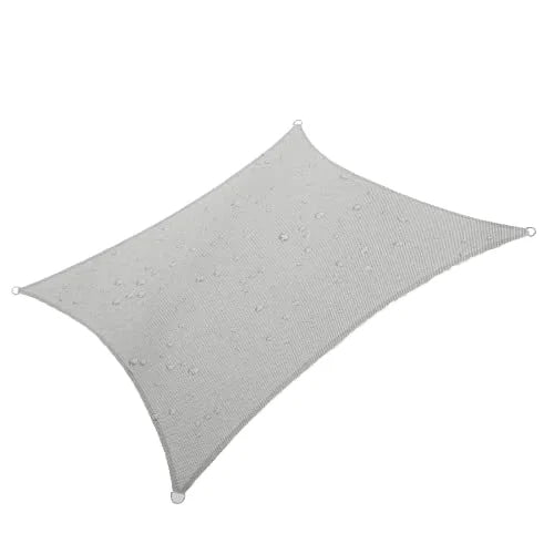 Factory Direct Rectangle 6'x10' UV Block Canopy Waterproof Sun Shade for Backyard Patio Garden Pool Four Corner Sun Shade Sail