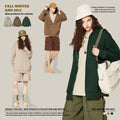 Autumn/Winter 2023 New 500g Heavy Terry-back Men's Hoodie INS Fashion Brand Loose Solid Color Hoodie