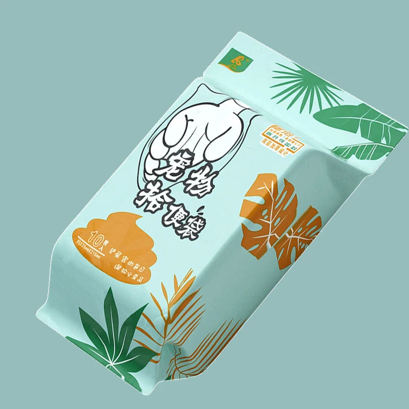 MMG Wholesale Price Eco-Friendly Dog Walking Gear Portable Durable Outdoor Biodegradable Poop Bags