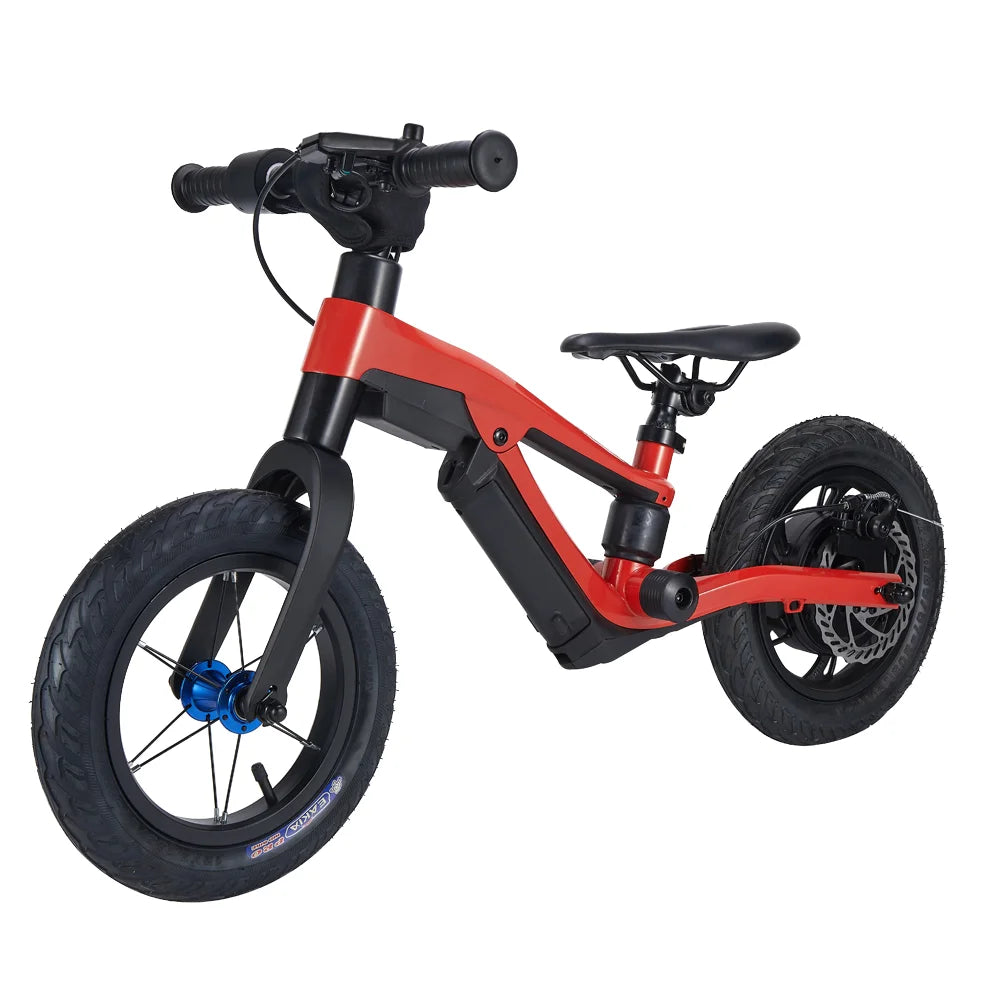 Blitz Kids Single Speed Balance Bike with Rear Pedal Brake Steel Fork Ordinary Pedal 12" Tire Aluminum Alloy Rim