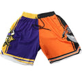 Sublimation Embroidery Stitched Double Layer Mesh Breathable Plus Size Summer Basketball Shorts Mens Custom 100% Polyester Quick