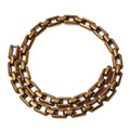 Good Quality Women Bag Curb Cuban Link Chain Wholesale Antique Gold Accessory Welded Chains with Hook