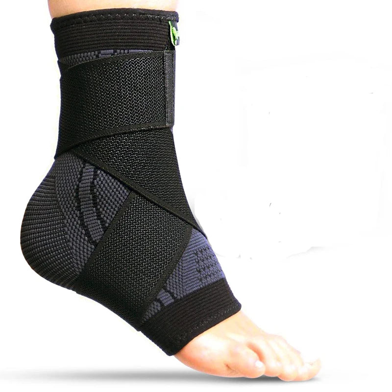 Adjustable Straps Arch Support  Foot Stabilizer Elastic Wrap Sports Bandage Sock Ankle Brace Compression Sleeve