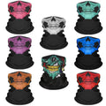 Bulk Wholesale Breathable Tube Skull Bandanas Seamless Polyester Face Scarf Mask Neck Gaiter Outdoor for Sports MegaBDM
