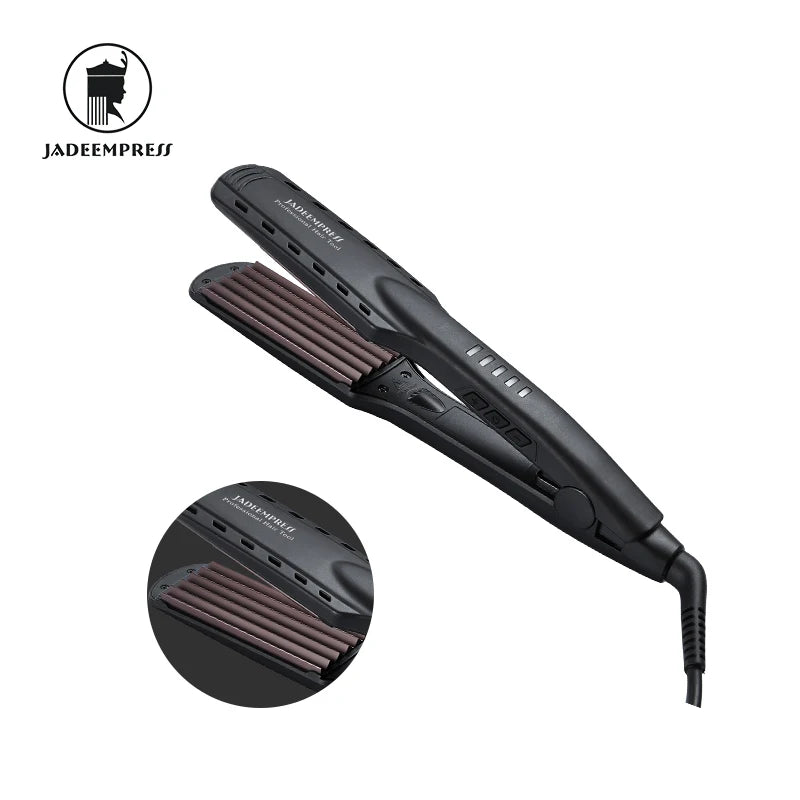 Professional Custom Logo Flat Iron Hair Straightener Set Wholesale Private Label LED Display Electric Power Source