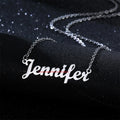 Wholesale Vendor Alphabet Letter Personalized Custom Name Jewelry Stainless Steel Name Necklace