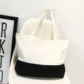 Wholesale Shoulder Heavy Canvas Cotton Tote Shopping Bag