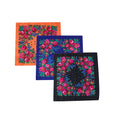 Ethnic Floral Printed 27.5 Inches  square Head Wrap Cotton Polyester Russian Scarf Hijab  for Women Other Scarves