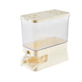 Rice Container With Timer Rice Airtight Large Storage Container Grain Container Storage With Measuring Cup