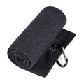China Manufactures Wholesale Microfiber Waffle Weave Blank Golf Towels with Custom logo Printed