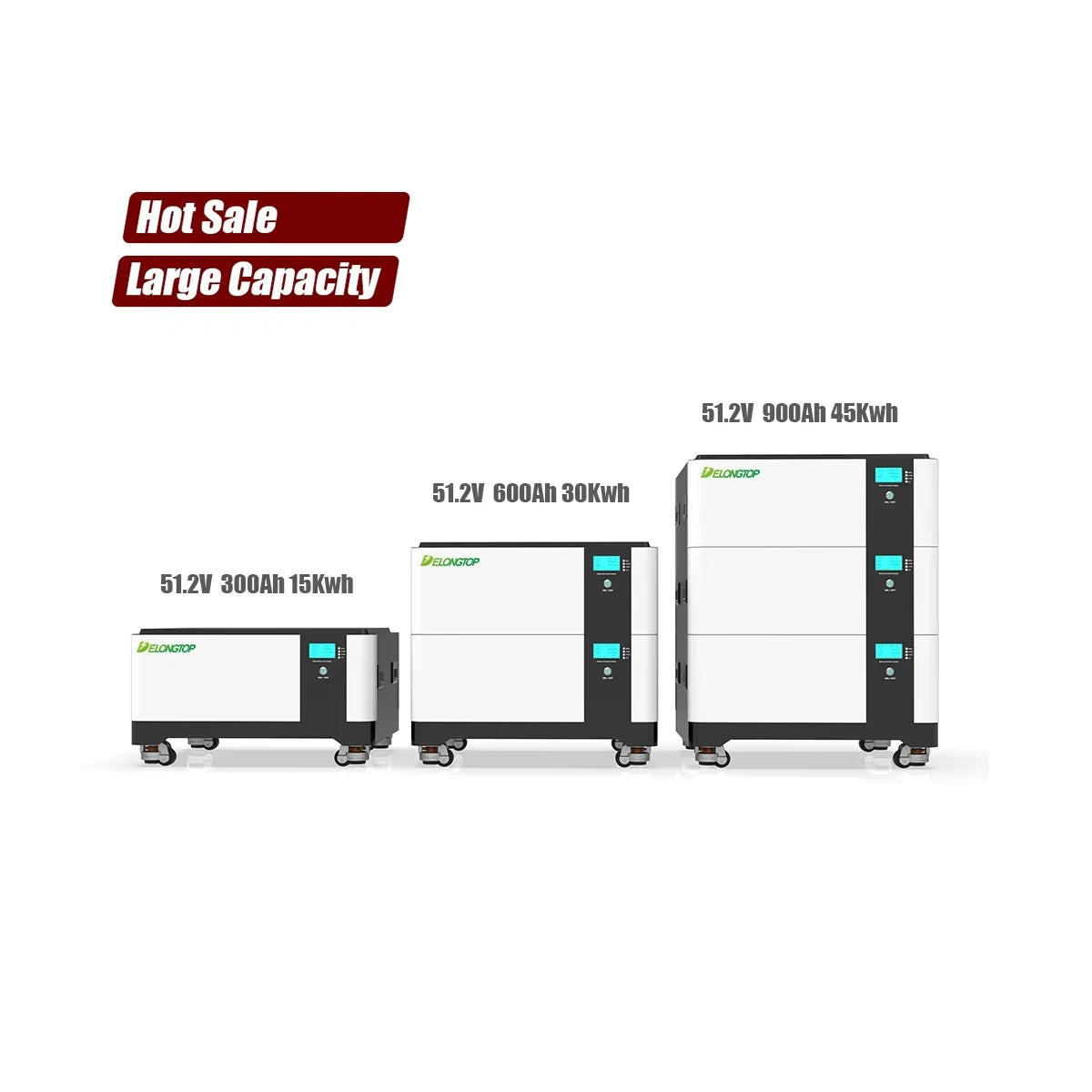 Lifepo4 EU Warehouse 15kwh 48v 300ah Battery Solar Charge System Lithium Lifepo4 Battery Pack 600AH 30kwh 900ah 45kwh