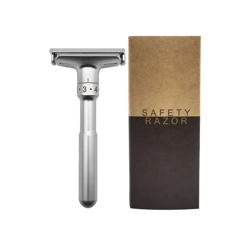 Wholesale Classic Adjustable Double Edge Safety Razor Zinc Alloy Shave Blade Razors