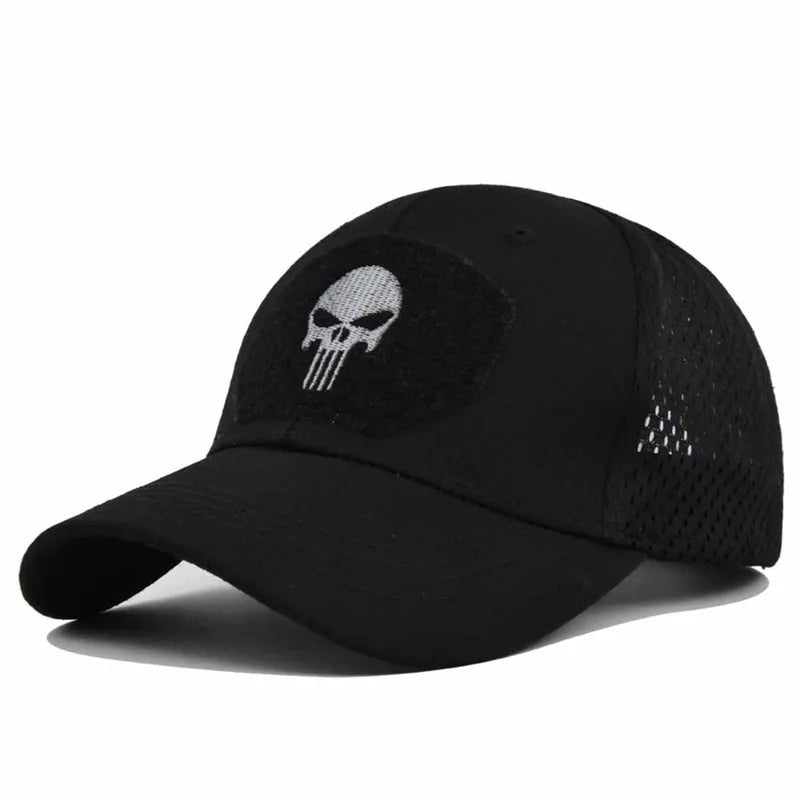 Summer Baseball Cap for Men Women Cotton Camouflage Cap Outdoor Mesh Trucker Hat Sports Cycling Hat