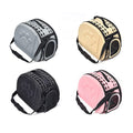 New Space-Saving Portable EVA Zipper Soft-Sided Cat & Dog Carrier Breathable Foldable Handbag with Animal Pattern 8KG