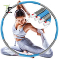 Manufacturer Hot Sale Customization Fat Burning Adult Weighted Plastic Detachable Smart Hula Ring Exercise Hoop