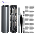 UFTOOLS Mini Screwdriver Set with 40 Bits Steel Handle for Phones Cameras Watches Toys & Computers MegaBDM