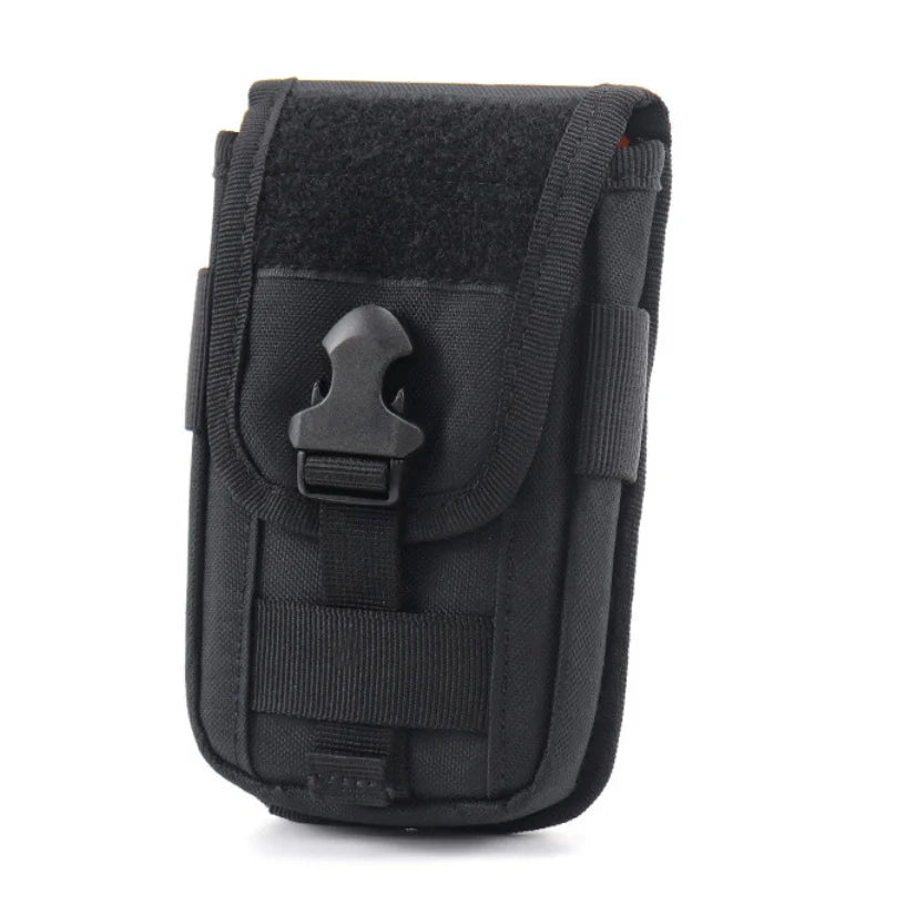 Practical and Convenient Waterproof Tactical Waist Bag with Letter Pattern Featuring a Cell Phone Holster