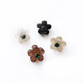 2022 Fashion Cute Girl Hair Clamp Side Bangs Exquisite Hair Clip Small Flower Rhinestone Hair Claw Clip