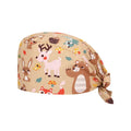 Tie Back Operating Room Printing Medical Scurbs Uniform Scrub Hat Wholesale High Quality Doctor Unisex Nurse Hats