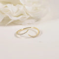 Factory Direct Selling Competitive Price Adjustable Opening Finger Rings 14 Karat 585 Gold Lab Grown Diamond Open Band for Women