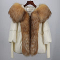 Custom 2023 Women's Oversize Light Down Jacket Breathable Hooded Short Winter Outerwear with Duck Down Fill