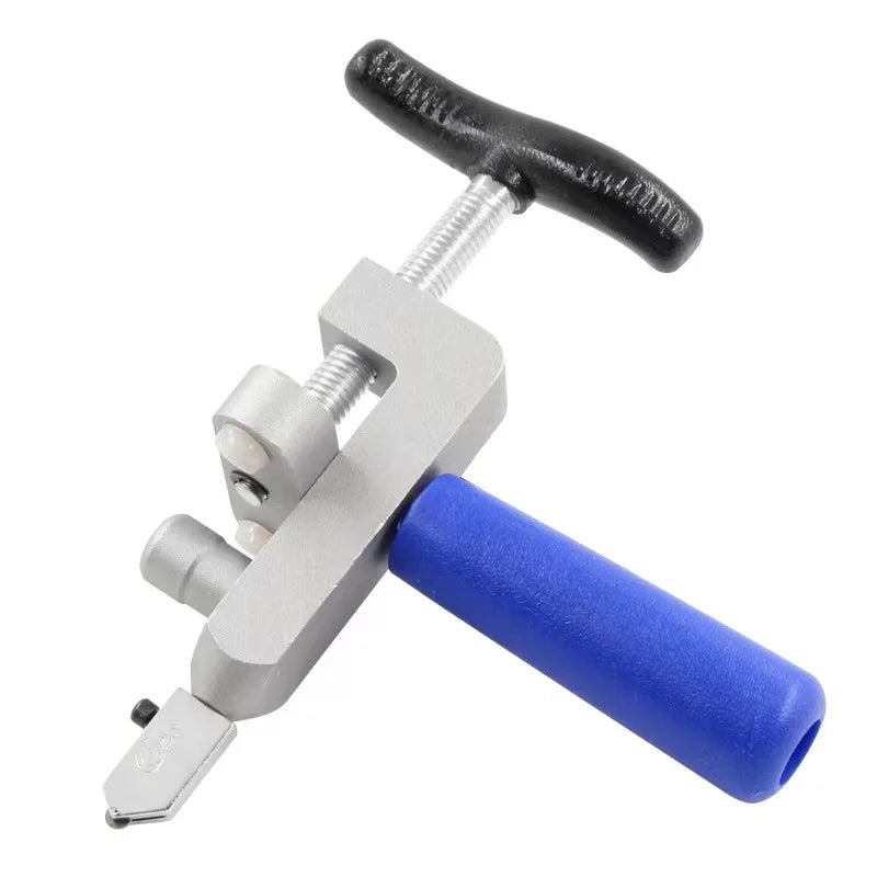 Professional 8-piece Glass Cutter Set 2 in 1 Glass Tile Cutting Tool Manual Integrated Glass Tile Cutting Tool