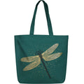 New Designer Eco-Friendly Large Canvas Tote Bag with Cotton Handle Zipper Tote Bags for Women's Travel Shopping Work Beach Use