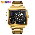 Skmei 1392 Trending Products Stainless Steel Band Mens Fashion square Watch