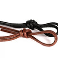 1Pair 2.5mm Leather Shoe Laces Waxed Cotton Round Shoe Laces Waterproof ShoeLaces Men Martin Boots Shoelace Shoestring