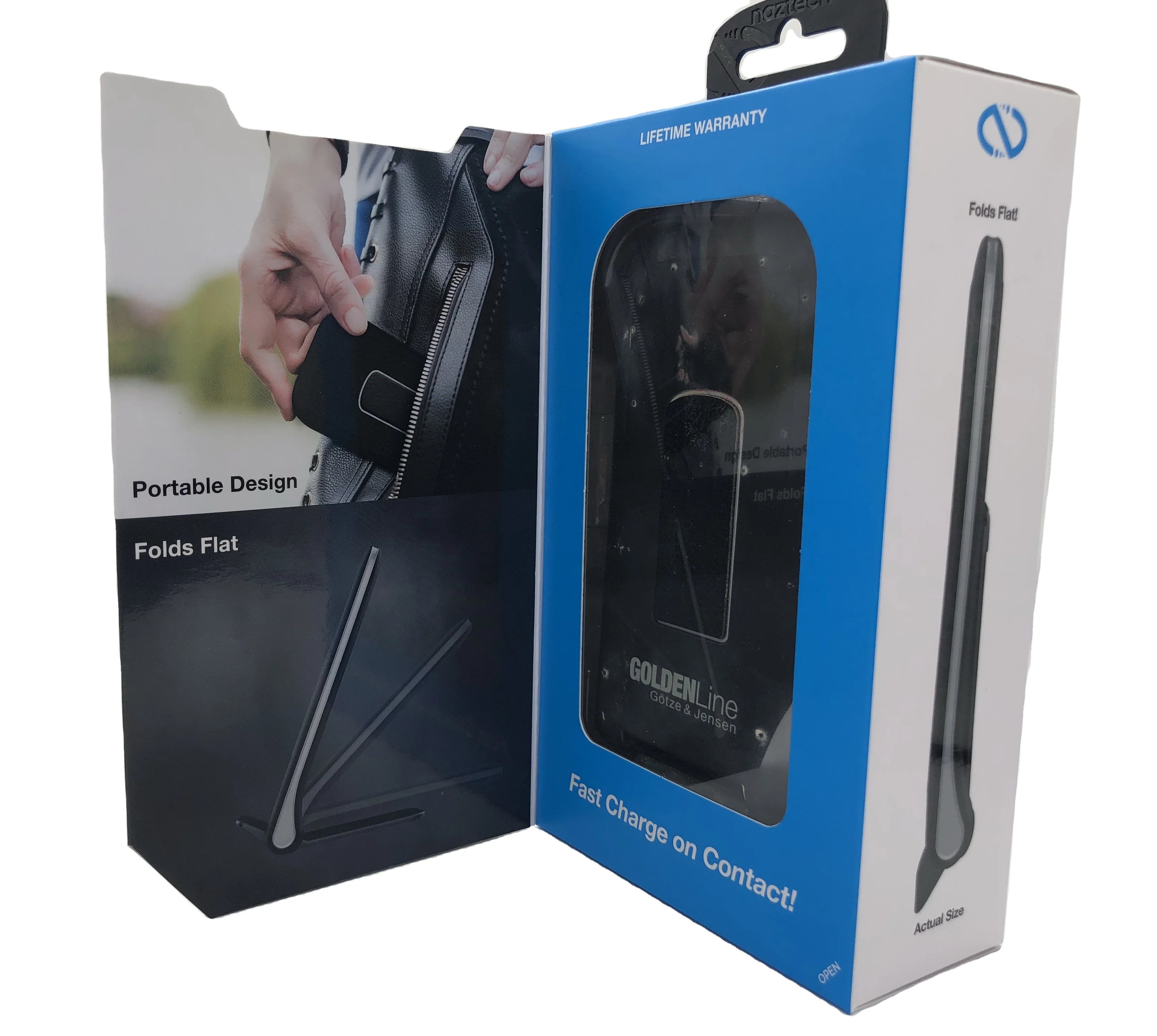 Custom Luxury Magnetic Cell Phone Paper Boxes Mobile Phone Case Consumer Electronics Packaging Box