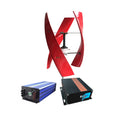 2KW Wind Turbines Generator Free Energy Low Noise Low Wind Speed Start 48V Windmill Generator off Grid System