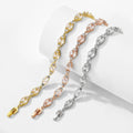 Trendy Jewelry 2021 Designer Charms Adjustable Rose Gold Silver Gold Plated Zircon Bracelets & Bangles
