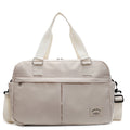 2025 Custom Oxford Gym Bag with Wet Dry Compartment Portable Carry on Luggage Large Capacity Travel Duffle Bags