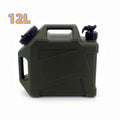 Multifunction 12L Water Bucket Portable Food Grade Plastic Water Bucket Outdoor Drinking Car Camping Water Bucket
