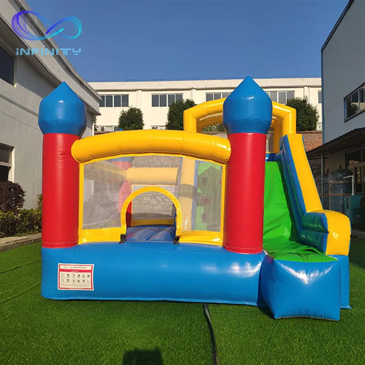 Outdoor Inflatable Combo Bouncer with Slide Kids Mini Inflatable Jumping Castle Small Bouncy House Slide for Sale