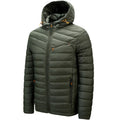 Topgear High Quality Thermmaleindproof Quiltoutdoored Hoodie Fashion Winterized Jackets Stand Casual in Winter for Men Black Red