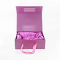 Printing Packaging Custom Gift Boxes with Ribbon Luxury Foldable Custom Magnetic Box Hair Extension Packaging Box for Wigs