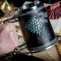Personalized Vikings Cup GTA03 GTA23 Creative Game Movies and TV Series House Stark logo Throne Product Mug Sets