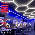 Superbright Energy Saving DIY Led Hexagon Ceiling Lighting for Barber Shop
